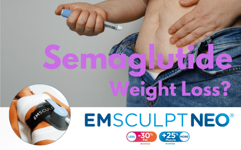 post Ozempic weight loss with emsculpt neo