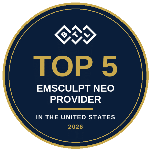 Shape Med Centers — BTL Top 5 Emsculpt NEO Provider in the United States, 2025 utilization award